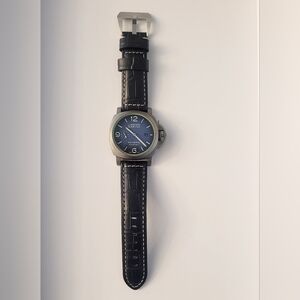 Luminor Marina Black Leather Watch